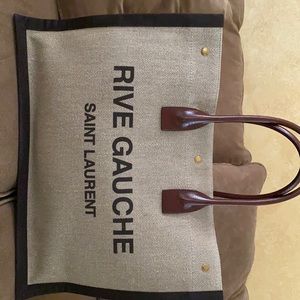 Saint Laurent Rive Gauche Tote Bag